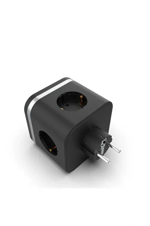 Termal Akım Korumalı Isıya Dayanıklı 3’lü Duvar Tipi Priz 2x Usb 2x Typce 3680 W