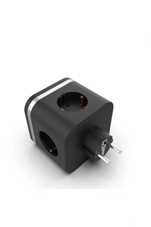 Termal Akım Korumalı Isıya Dayanıklı 3’lü Duvar Tipi Priz 2x Usb 2x Typce 3680 W