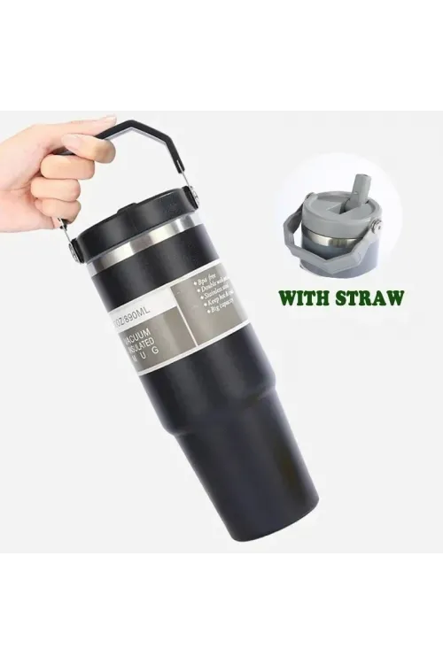 Termos 900 Ml Pipetli Termos Bardak