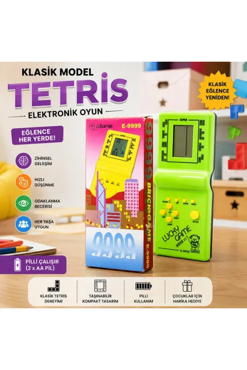 Tetris 9999IN1 Brıck Game