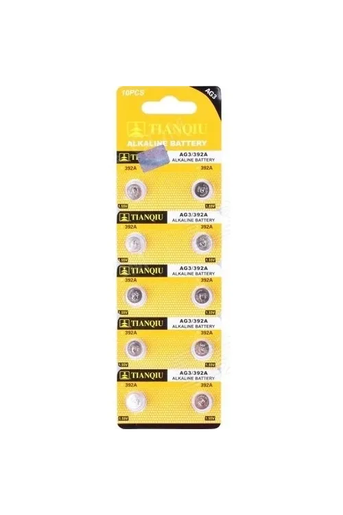 TıanQıu Ag3 Lr41/392 IEGalin 10lu Düğme Pil