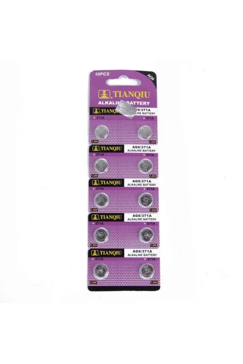 TıanQıu Ag6 Lr920/371 IEGalin 10lu Düğme Pil