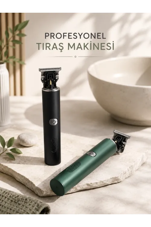 Tıraş Makinesi Saç Sakal Ense Çizim Ayarlanabilir Başlık