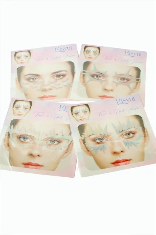 Tırnak ve Yüz Süsleme Sticker
