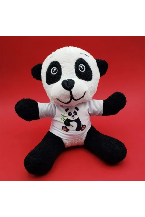 Tişörtlü Panda Oyuncak
