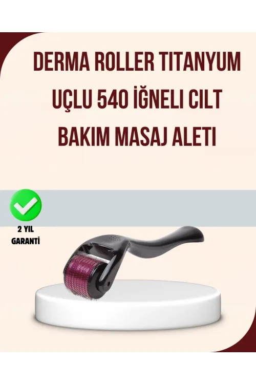 Titanyum Mikro İğneli Dermaroller 1 Mm Kırışıklık Ve Leke Karşıtı