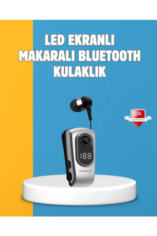 Titreşimli Bluetooth Kulaklık – Hızlı Şarj Ve Uzun Bekleme Süresi