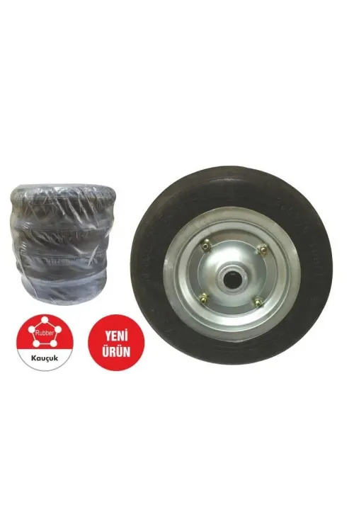 Tkr 001 El Arabası Tekeri Dolgu Teker Burçlu