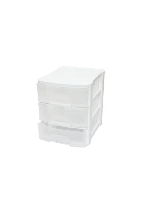 Tonton - No:0 Çekmece 3 Katlı 17.5x14.4x16.9cm