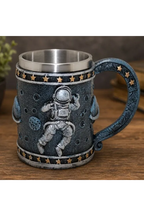 Toptan 3D Astronot Tasarımlı Kupa Bardak