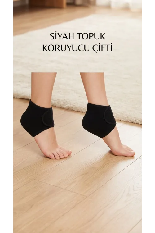 Topuk Dikeni Destekleyici Silikon Tabanlı Ortopedik Çorap Seti