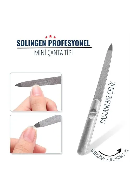 TransForMacion Mini Tırnak Törpüsü Paslanmaz Çelik Solingen Profesyonel 718178
