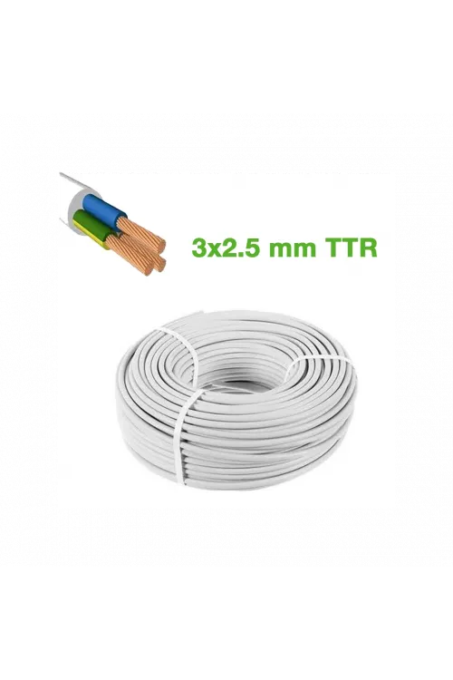 Ttr 3x2.5mm Kablo 100mt  Cca Kablo