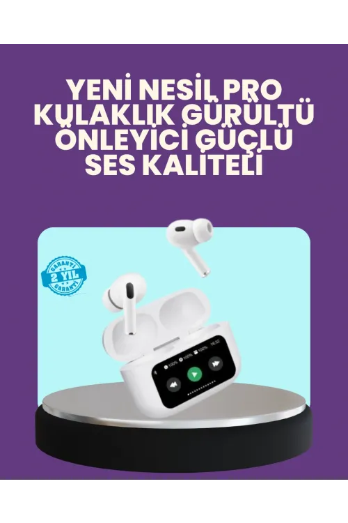 Tüm Telefonlarla Uyumlu Anc Özellikli Dokunmatik Bluetooth Kulaklık