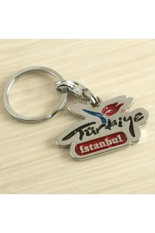 Türkiye Yazılı Metal Anahtarlık