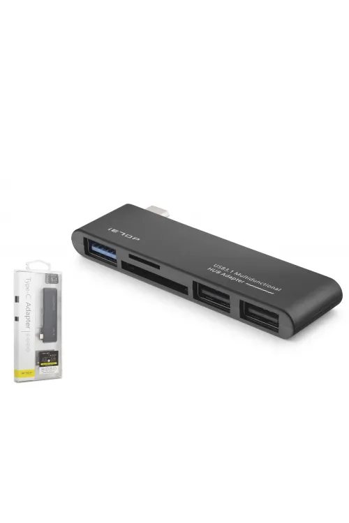 Type-c Hub Usb 3.0 Usb 2.0 Sd Tf Kart Okuyucu 5 Port TU251