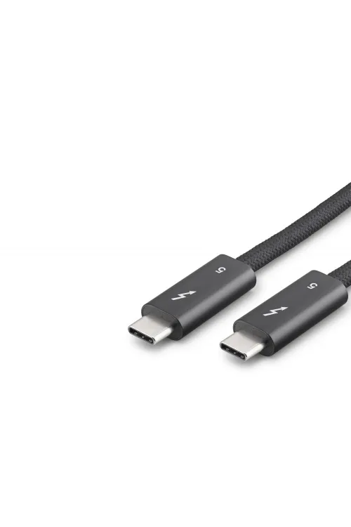 Type-C Thunderbolt 5 120 Gbps 240W 16K 60 Hz Şarj Ve Data Kablosu 1 M Siyah HDX7891
