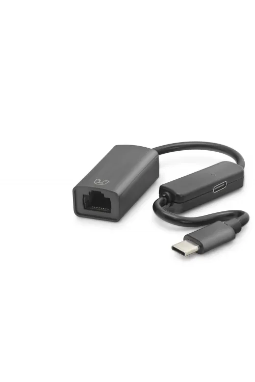 Type C Usb 2.0 Ethernet Adaptör 10/100 Mbps Pd Güç Destekli Siyah L118