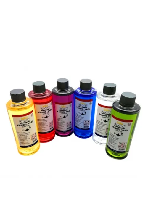 Ucc Renkli Mix 250ml Kandil Yağı
