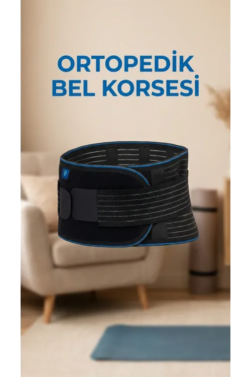 Unisex Ayarlanabilir Ortopedik Bel Destekli Çalışma Korsesi