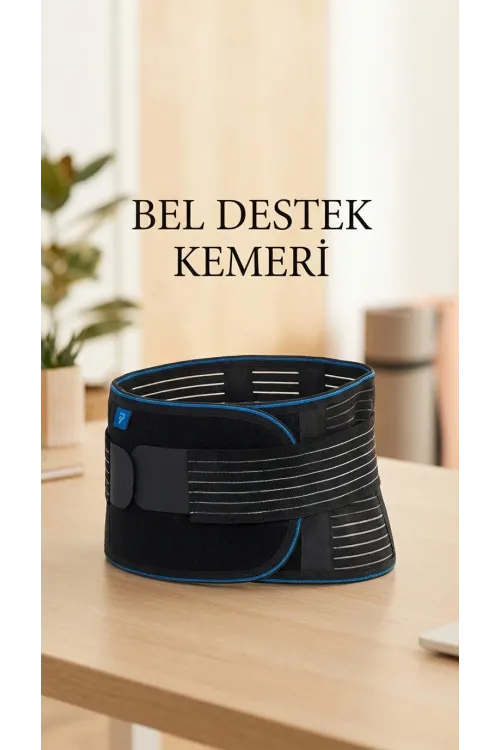 Unisex Ortopedik Bel Destekli Ayarlanabilir Çalışma Korsesi