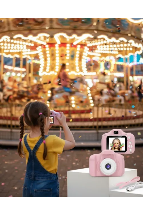 Usb Bağlantılı Mini Hd Kamera Video Fotoğraf Çekimli Şarj Edilebilir