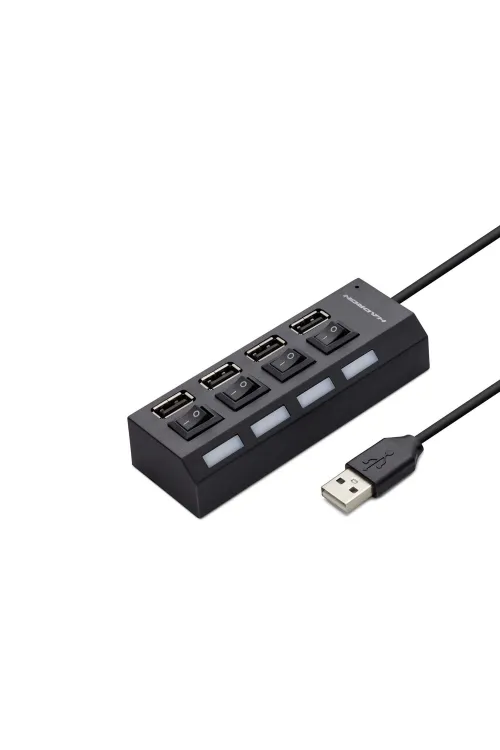 Usb Hub 4*Usb Siyah HDX7008