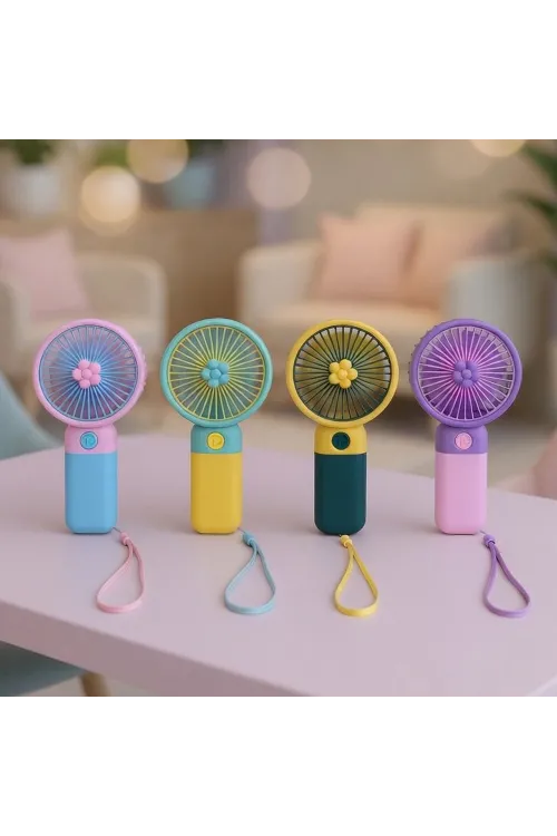 Usbli Mini El Fanı - 1 Adet