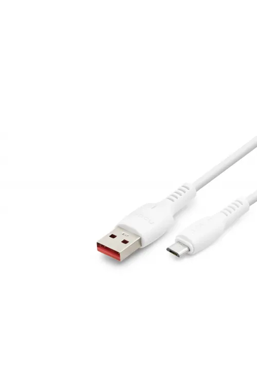 Usb Micro Usb Şarj Ve Data Kablosu 1 M - Beyaz ND1182