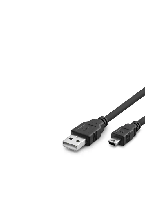 Usb Mini V3/5Pin To Usb Kablo 50 Cm - Siyah HDX7524