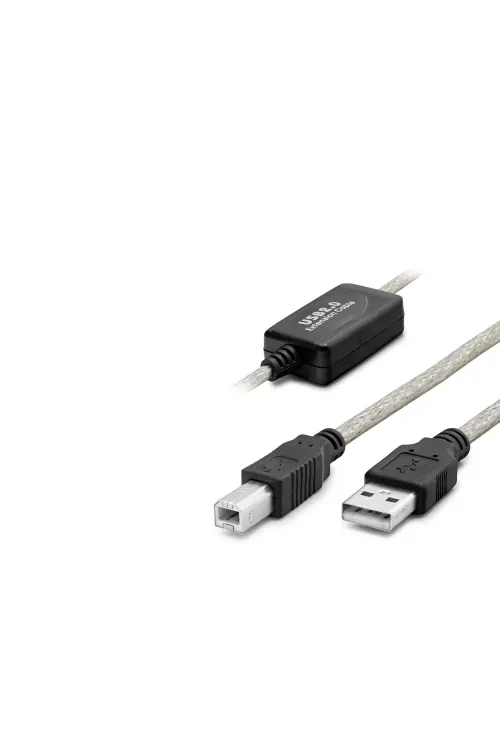 Usb Printer Kablosu 10 M - Silver Siyah HDX7559