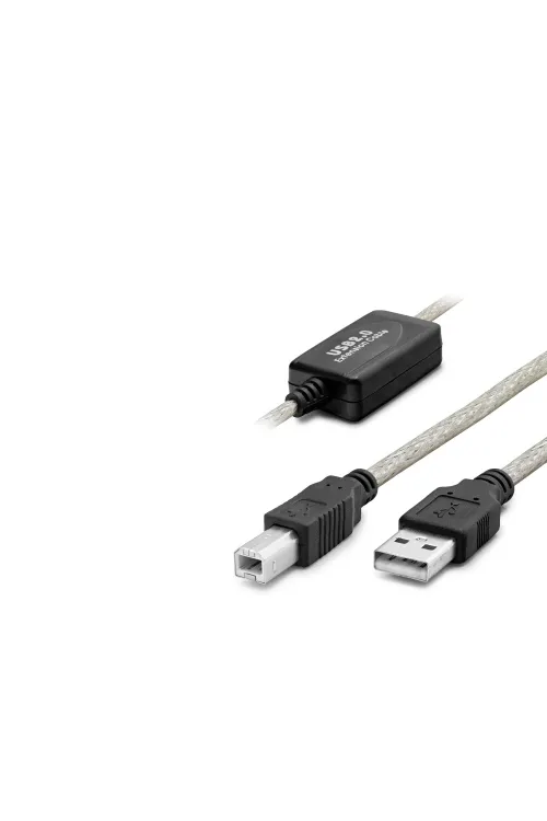 Usb Printer Kablosu 10 M - Silver Siyah HDX7559