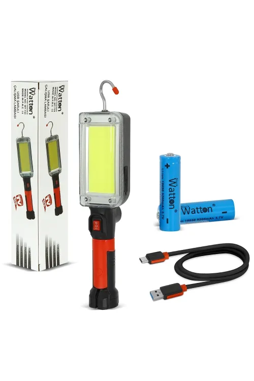 Usb Şarjlı Oto Tamirci Çalışma Lambası Wt-733