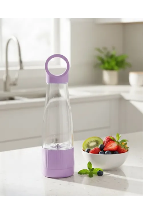 Usb Şarjlı Taşınabilir Smoothie Blender 400 Ml
