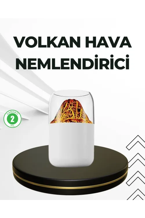 Usb Şarjlı Volkanik Tasarımlı Buhar Makinesi