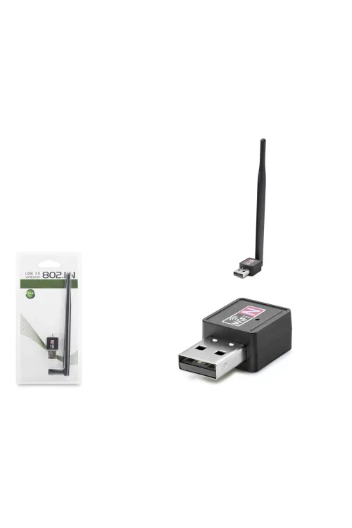 Usb Wifi Adaptör 150 Mbps - Siyah LV-UW02T