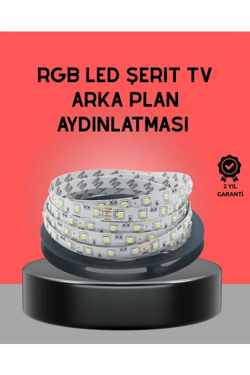 Uzaktan Kumandalı Led Tv Arka Işık Şeridi