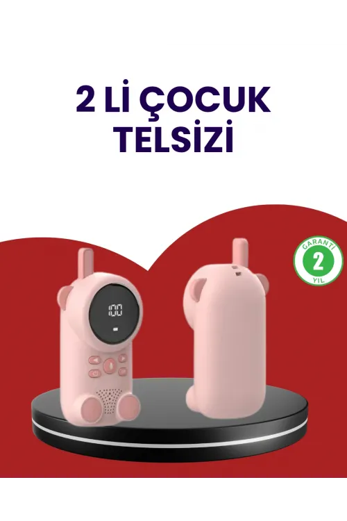 Uzun Menzilli Bebek Telsizi – Vox Modlu, Renkli Lcd Ekranlı