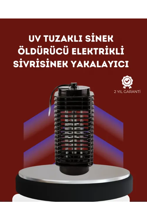 Uzun Ömürlü Elektrikli Sivrisinek Katili – Sessiz Çalışma, Güçlü Performans
