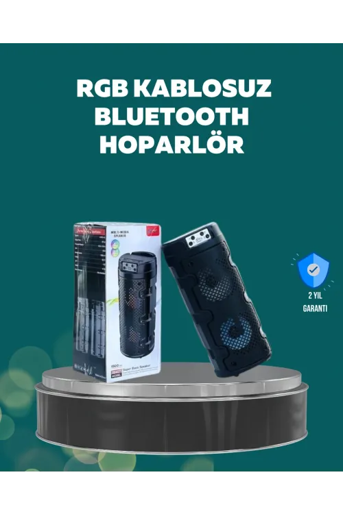 Uzun Pil Ömrü Sunan Kablosuz Bluetooth Hoparlör