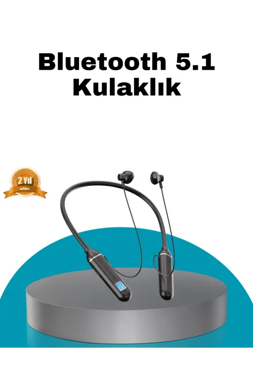 Uzun Pil Ömrü Ve Hızlı Şarj Özellikli Bluetooth Kulaklık