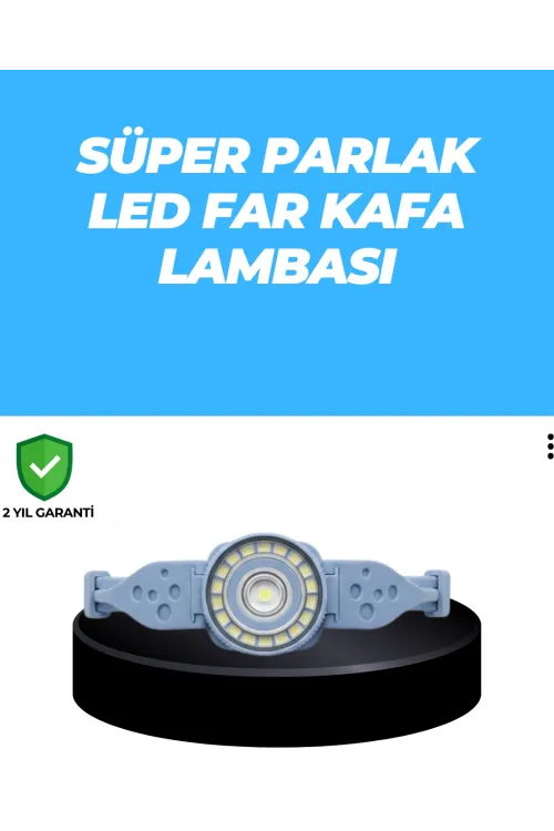 Uzun Pil Ömürlü Kamp Ve Dağcılık Kafa Lambası