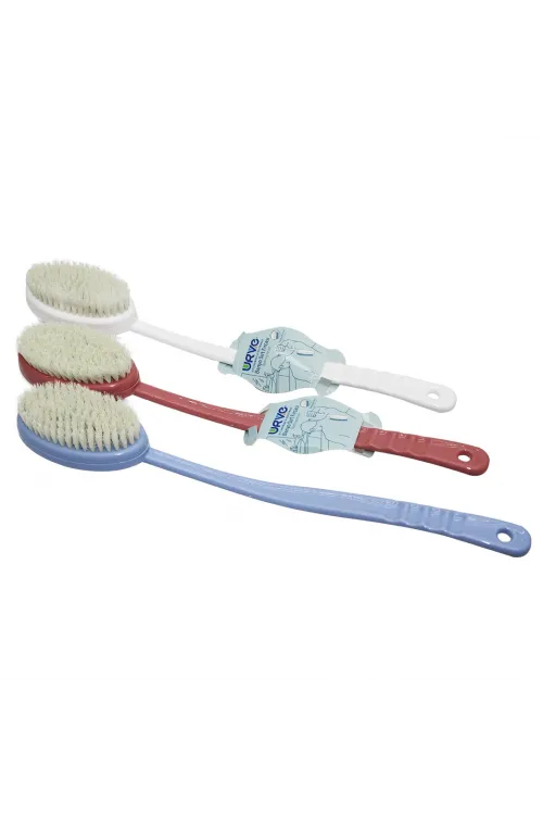 Uzun Saplı Banyo Sırt Fırçası Lif