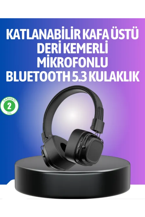 Uzun Süreli Rahat Kullanım İçin Kablosuz Bluetooth Kulaklık