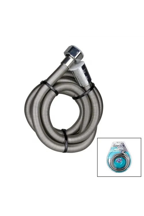 Vakumlu   Metal Yaylı  Duş Hortumu Vakumlu 150cm