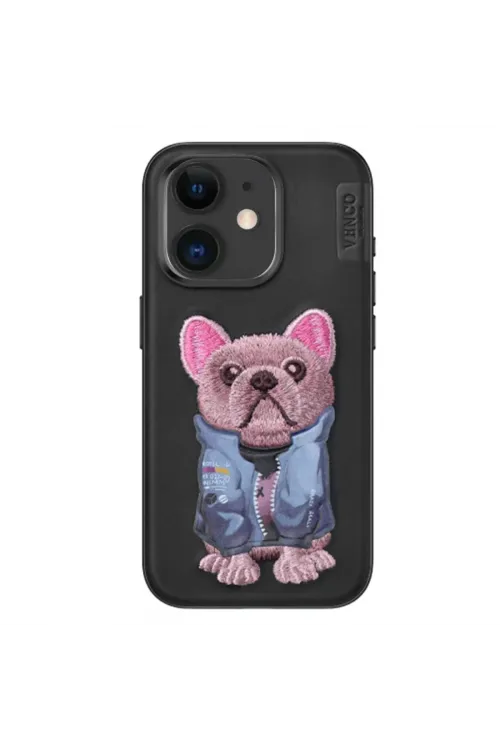 Venco Apple İphone 11 Cute Desenli Kapak - Siyah