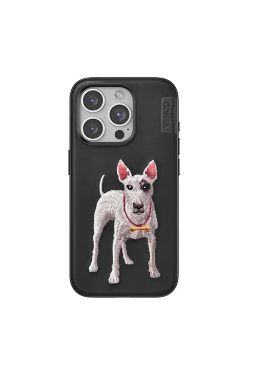 Venco Apple İphone 14 Pro Max Perma Desenli Kapak - Siyah
