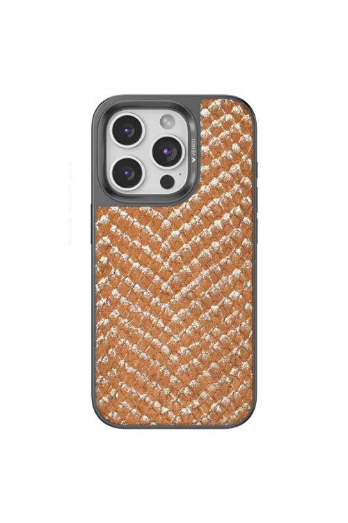 Venco Apple İphone 14 Pro Viper Kapak - Kahverengi