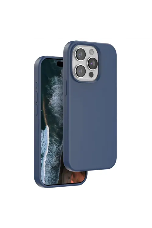 Venco Apple İphone 15 Pro Max Home Magsafe Kapak - Lacivert