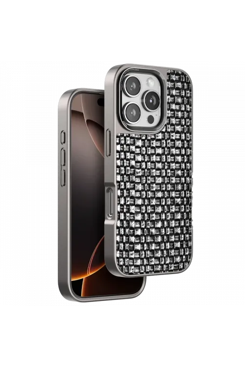 Venco Apple iPhone 16 Pro Max Brand Kapak - Gümüş